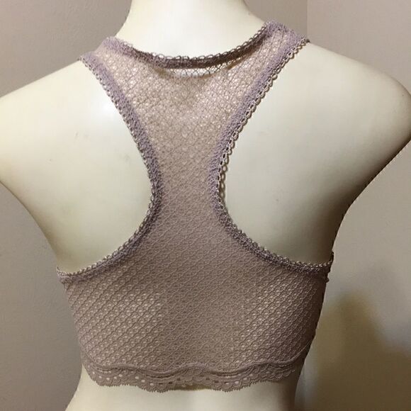 Victoria’s Secret Bralette Lacy Nude Colored Size Medium - Picture 3 of 8